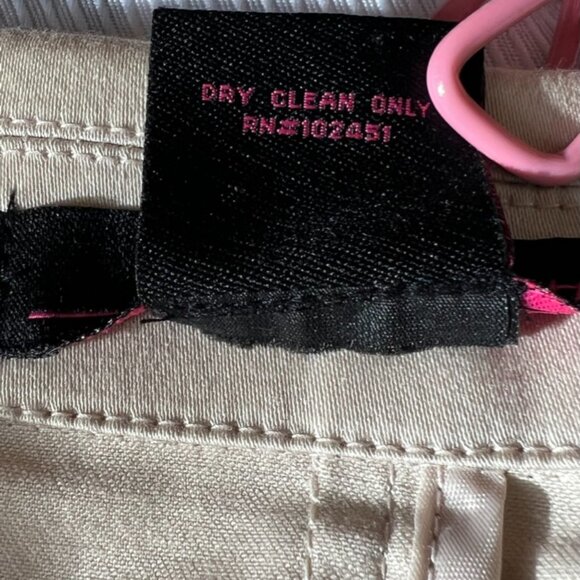 Willi Smith Khaki Jacket with real Beadwork not plastic,Cuffs and Pockets Size 6 - Picture 6 of 7